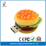 PVC Food Hamburger USB Flash Disk