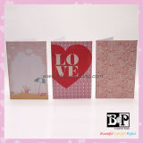 Heart Shape Love Linen Greeting Card Thank You Card GM652001 (4)