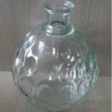 Home Decorative Glass Bottle Crafts Flint Bottle Jar Glassware