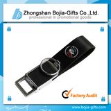 Leather Metal Key Chain with Custom Logo (BG-KE421)