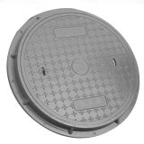 CE D400 Clear Open 635mm Round Composite Manhole Top