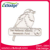 Metal Gold Finish Sweet Bird Lapel Pin Badge for Collar Pin