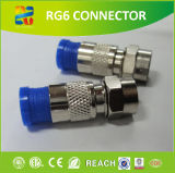 2015 New RG6 Compression RF Coaxial Connector