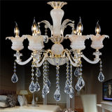 6 Light Latest Hanging Home Decoration Modern Crystal