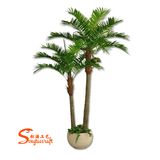 2015 Home Decoration Artificial Coconut Bonsai Palm Tree