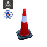 PE and Rubber Reflective Traffic Safety Cones