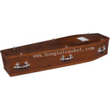 Wooden Coffin & Casket for Funeral (HT-0826)