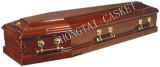 Solid Wood Coffin for The Funeral