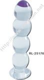 Clear Glass Dildo Hand Blown Glass Sex Dildo 6s-25176