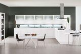 Modern White 2 PAC Paint Lacquer Kitchen Cabinet