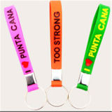 Personalized Colorful Silicon Rubber Key Chains