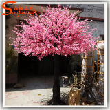 Wholesale Artificial Indoor Silk Pink Cherry Flowers Blossom Tree