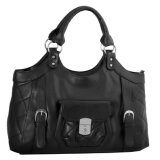 Genuine Lambskin Leather Handbag (DS4093SKB)
