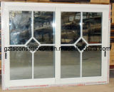 White&Bronze Aluminum Window for Nigeria and Ghana Market