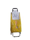 Yelloow Leather Shopping Trolley Bag Yx-109