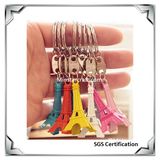 Bespoke Your Favorable Color Key Chain in The Shape of Tower for Souvenir