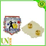 Nickel Plated Enamel Lapel Pin Badge (UM-3994)