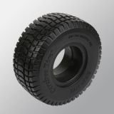 9 * 350-4 Black PU Foam to Thicken The Wheelbarrow Wheel (KB9UBC-350-4W)
