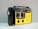Solar Dynamo Radio FM/MW Sw1-2 with Rechargeable Battery
