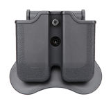 Tactical 1911 Mag Pouch Single Stack Polymer Materials Magazine Holster Black with Soft Silicon Paddle Platform