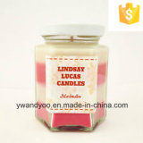 Promotional Custom Scented Soy Class Candle with Lid