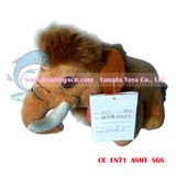 24cm Brown Simulation Mammoth Plush Toys