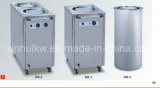Stainless Steel Electric Plate Warmer Cart