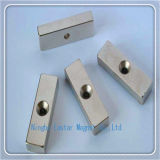 N50 NdFeB Bar Magnet with Fixing Hole