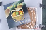 Wholesale Bamboo Folding Fruit Basket for Christmas Gifts