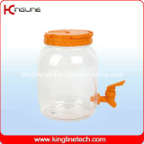 2500ml Plastic Water Jug Wholesale BPA Free with Spigot (KL-8008)