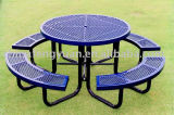 Fashionable Galvanized Steel Outdoor Picnic Table, Outdoor Seating (FY-264X)