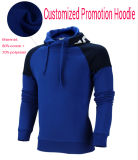 2014 Fashion Winter Promotion Fleece, Cotton Long Sleeve Men Shirt, Colour Matching Sports Wear in Blue Colour