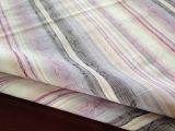 White Stripe Fabric Jacquard Fabric for Curtain Shirt (062)