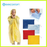 Waterproof Women's Yellow PVC Poncho