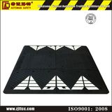 Reflective Car Speed Safety Industrial Rubber Bump Cushion (CC-B68)