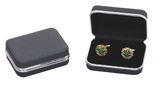 Black Colour Metal Cufflink Box Sets