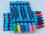 High Quality School Wax Crayons Wholesale for Kids Drawing