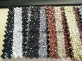 Colorful Glitter Artificial Leather for Shoes, Bags, Decorative (HSG002)