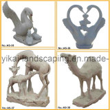 Natural Stone Animal Sculpture for Garden Decoration (YKAS-09)