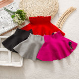 12gg 100%Cotton Spring/Winter Girl Knitskirt Children Skirt