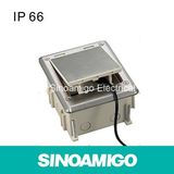 Stainless Steel Floor Outlet Siemon Home Cabling System