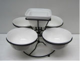 Assorted Dishes, Bowls with Stand