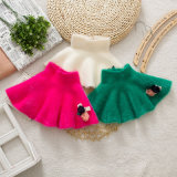 12gg Special Acrylic Spring/Winter Girl Knitskirt Children Skirt
