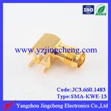 SMA Female Right Angle PCB Connector, SMA-Kwe-13