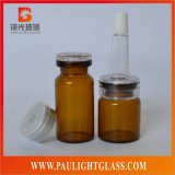 Amber Glass Bottle Medicine Bottle for Penicillin Essence