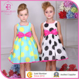 New Arrival Kids Clothes / Polka DOT Printed Cotton Girl Dresses