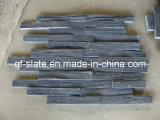 Drak Grey/Black Slate Single Strips Stone Wall Cladding Tiles