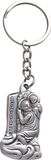 Custom High Quality 3D Metal Keychain / Metal Key Chain /Key Ring with Laser Logo