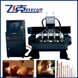 Multi-Heads 3D Cutting and Engraving CNC Woodworking Machinery