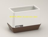 Colorful Plastic Memo Case Box for Stationery-White (Model. 5302)